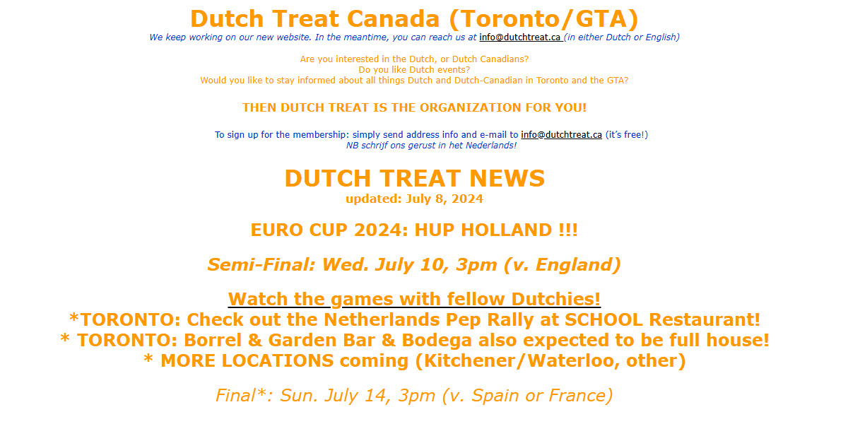Dutch Treat